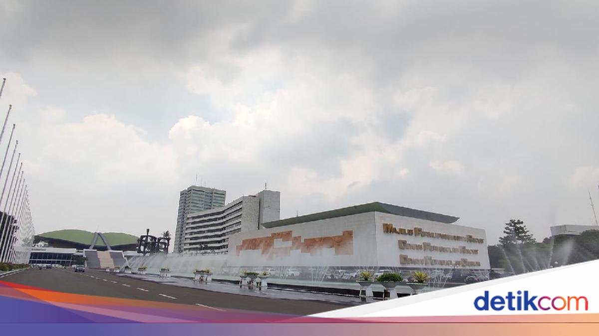Foto: Ilustrasi Gedung MPR (Andhika/detikcom)